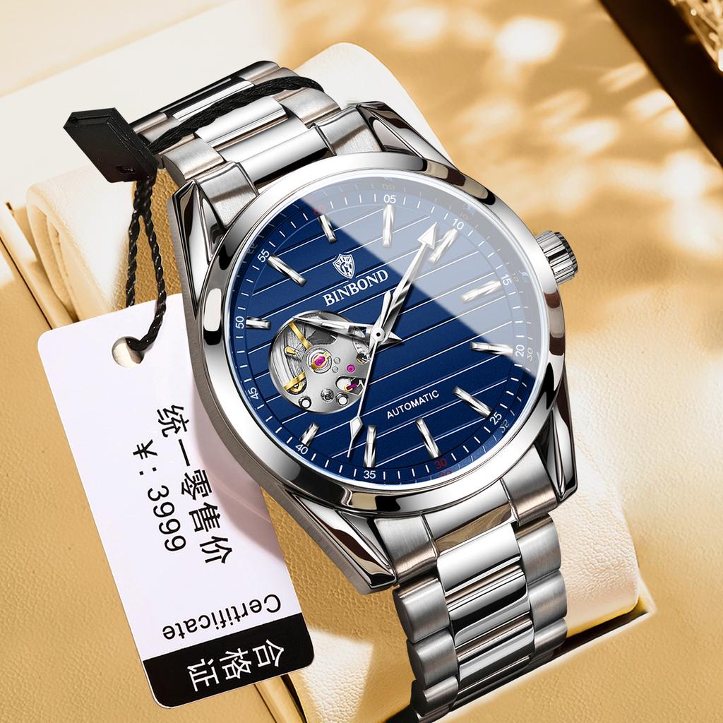 Men's Waterproof Luminous Running Alarm Clock Watch