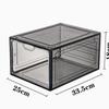 Zhaiwanjia Transparent Stackable Drawer Shoe Storage Box