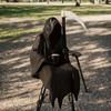 "Death Also Needs A Vacation" Gothic Statue Of Death Of The Dark Knight, Halloween Festival And Holiday Decoration Small Decor
