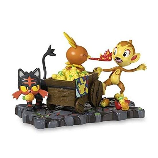 Overseas Pokemon Center Limited Celebration Parade 25th Anniversary Hikozaru Nyabby Achamo Figure Parallel Import