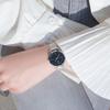 2023 Kezzi Minimalist French Niche Waterproof Couple Watches for Women, Mesh Band Pair