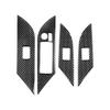 4pcs RHD Window Lift Switch Panel Decoration Cover Trim Sticker for Toyota Hilux