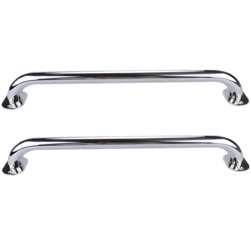 Boat Accessories Marine 2 Pieces Stainless Steel 16  Grab Handle Handrail Polished Boat / RV / Bath