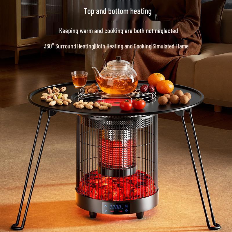 Linbian Multifunctional Electric Fireplace & Tea Warmer