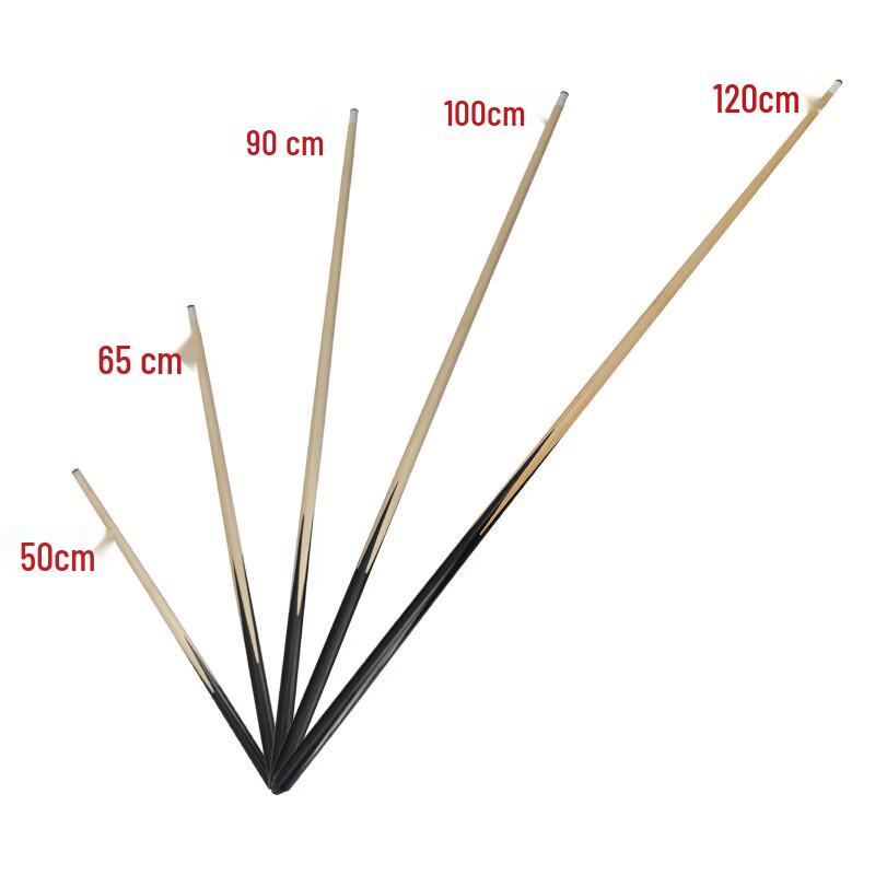 LISM Portable 48cm Solid Wood Pool Cues (Set of 2)