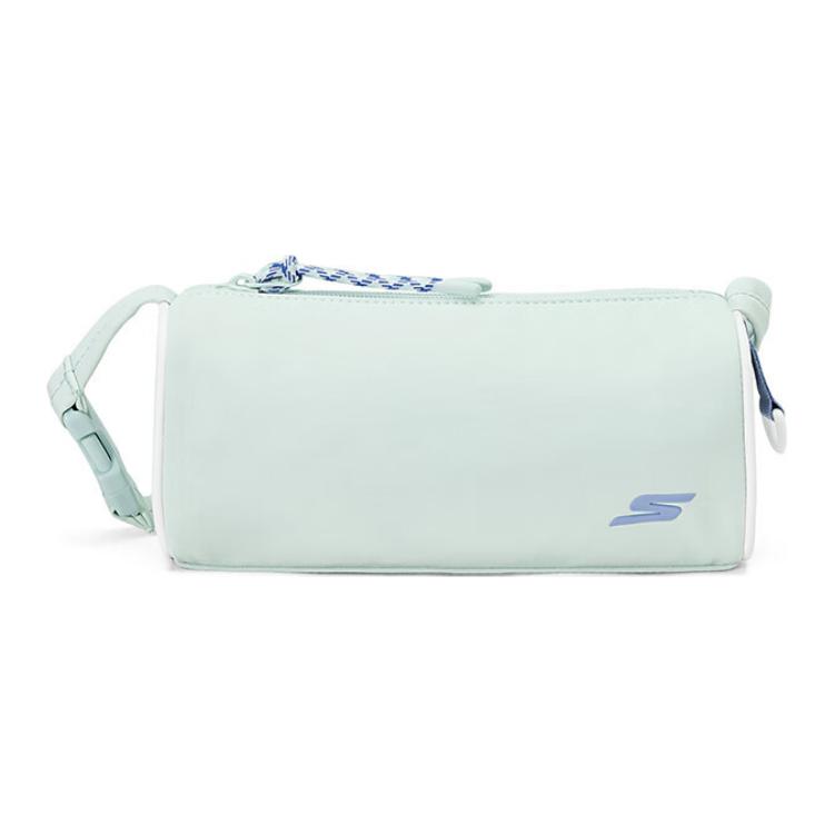 New Skechers Comfort Sports Series Fabric Shoulder Bag, Crossbody Bag Unisex Light Mint Green P324U003-047P 22.1*9.9*9.9CM