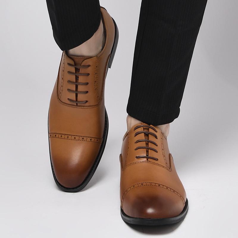 Italia Luksusmerke Mote Menn Fritidssko Sko Menn Ekte skinn Slip-on Formelle sko Håndlagde sko for menn