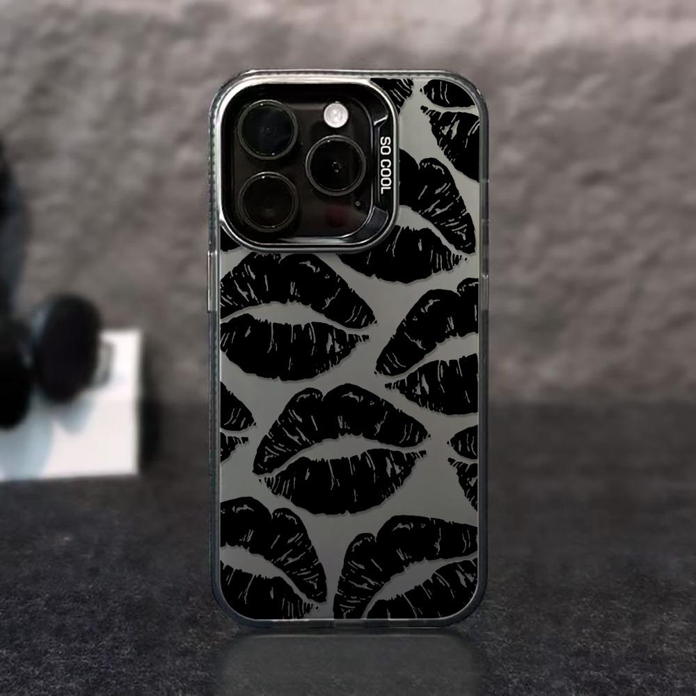 

Расписной чехол для телефона для iPhone 11 14 15 16 iPhone 17 11 12 13 для 17 14 15 16 Pro14 15 16 Pro Max для Samsung S25 Ultra S24 S25 A36 A56 A16 Жесткий чехол Samsung A56 5G чёрный