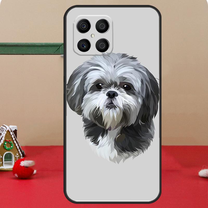 Cartoon Shih Tzu Dog Case For Honor Magic 8 Pro 6 7 Lite Honor 400 200 50 70 X8c X8b X9a X9b X9c X9d Win RT Coque