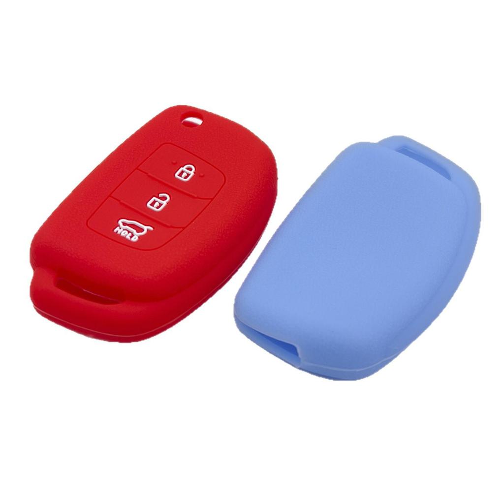 Modern Santa Fe ix35 Foldable Remote Key Silicone Protective Case