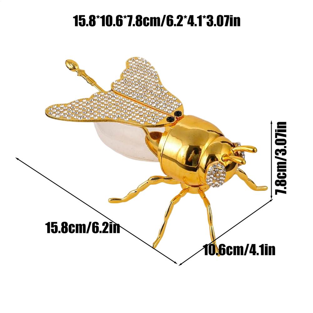 Honeybee Shaped Honey Jar Bee Shaped Transparent Honey Container Kitchen Gadgets Decorative Honey Jar With Spoon