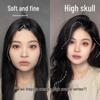 Fluffy High Crown Hair Root Positioning Clip for Women's Side Bangs - Seamless Duckbill Clip