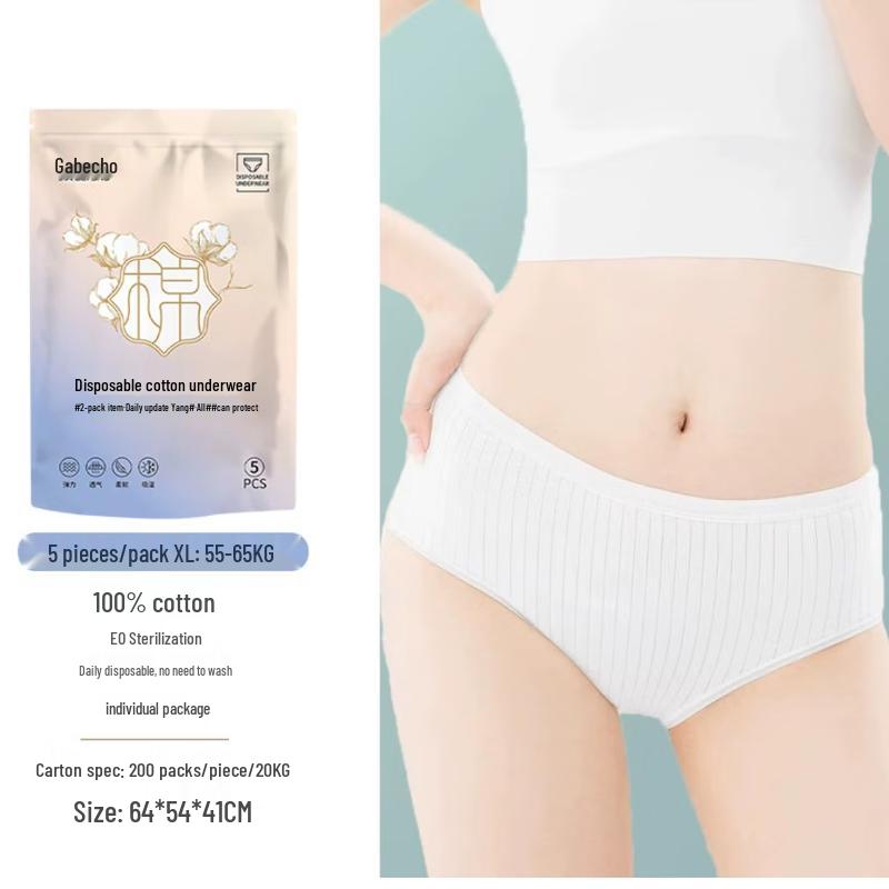 Disposable Cotton Underwear for Women