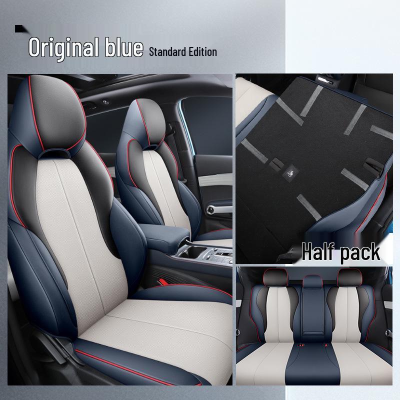LTCS Car Seat Cover for BYD Yuan PLUS: Sports Leather, All-Season Cushion