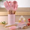 12pcs Heat Resistant Non-Stick Cookware Set Wooden Handle Soup Spoon Baking Shovel  Cooking