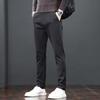 Autumn and Winter Straight Slim Fit Comfortable Fashion Pure Cotton Elastic Light Business Casual Pants Men's Trend Versatile Long Pants