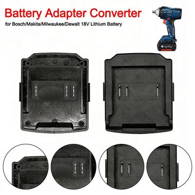 Conversor de Bateria de Lítio Portátil Base de Conversor de Plástico para Substituição de Bateria Adaptador de Bateria Ferramentas Elétricas Conversor de Fonte de Alimentação