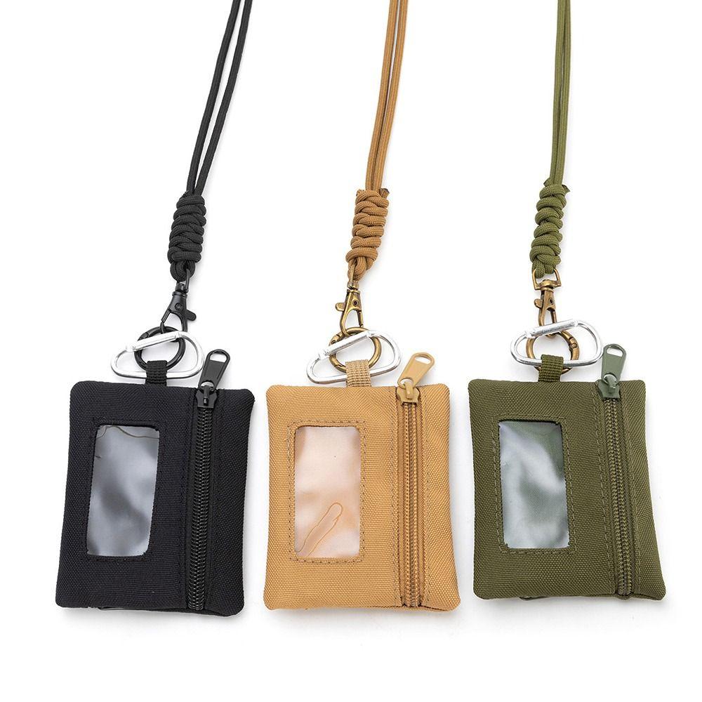 

Oxford Cloth Hanging Neck Coin Purse Multifunctional Small Storage Bag Zipper Bag