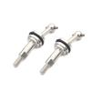 2 Pcs Extended Metal CVD Cardan Shaft 2mm With M2 Nut For 1/28 RC Car Wltoys K969 K989 K979 P929 Upgrade Parts