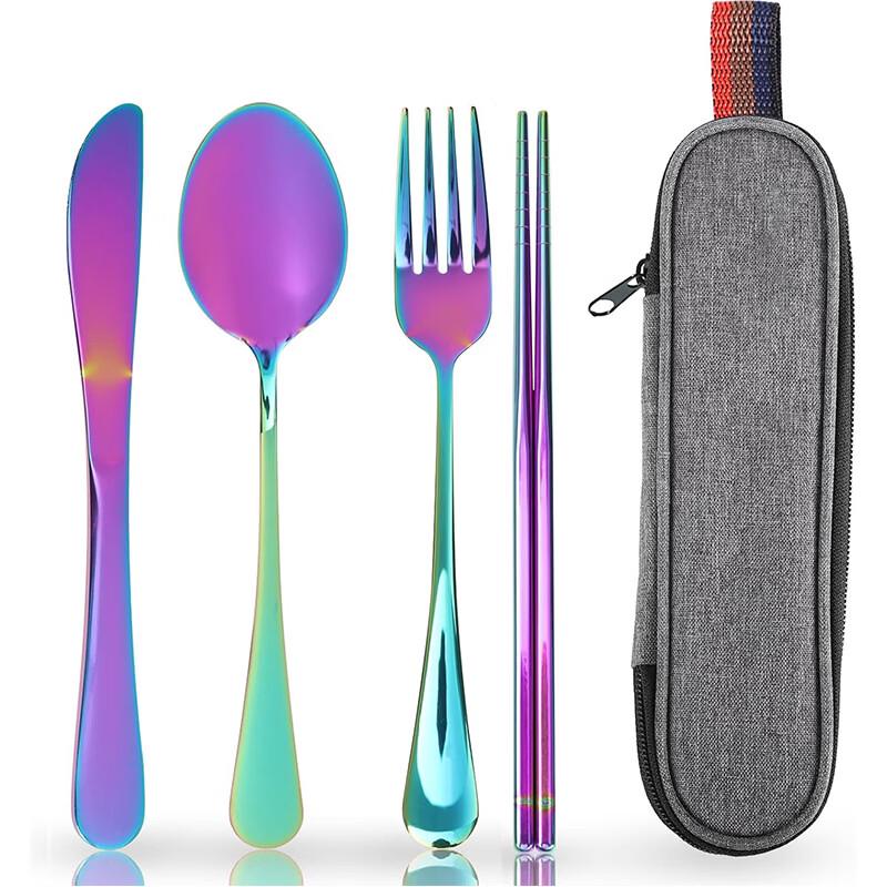 Abay Portable Stainless Steel Cutlery Set