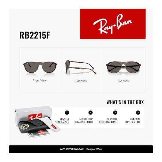 Sunglasses 0RB2215F Unisex Adult