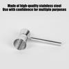 Double-Ended Ounce Cup Cocktail Bar Jigger Stainless Steel Rust-Proof Wear-Resistant Measuring Cup for Accurate Drink Mixing Bartender Supplies Party