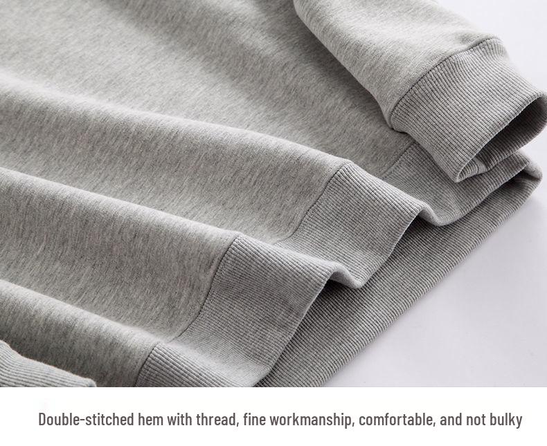 Men's Plus Velvet Thick Hooded Sweatshirt Cardigan Zipper Jacket
