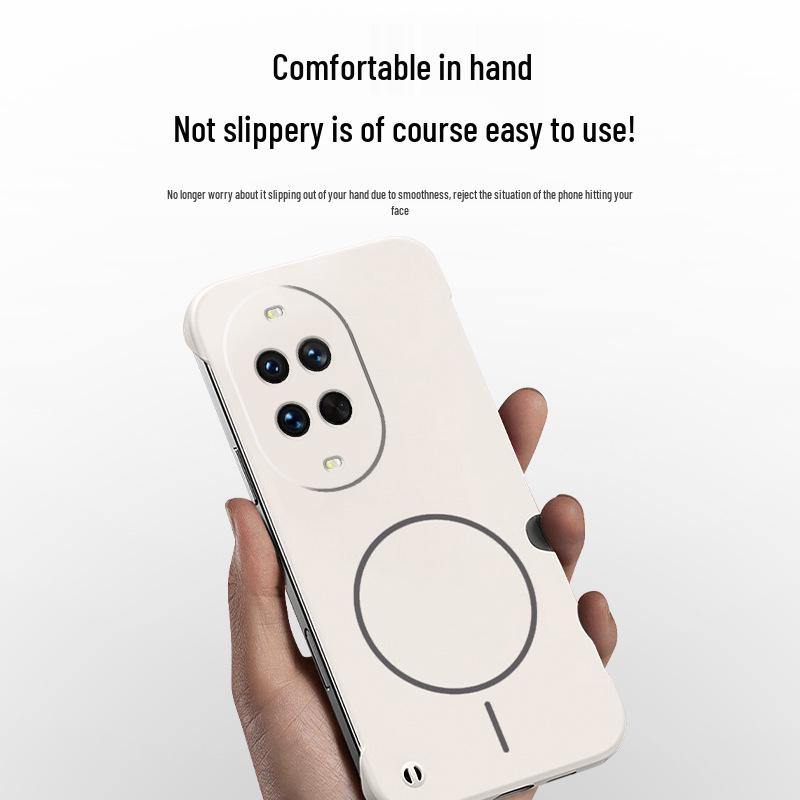 Compatible with Huawei Nova 14/14 Pro/14 Ultra: Skin-Feel Magnetic Frosted Case with Anti-Drop Protection