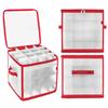 Christmas Ball Storage Box 64 Compartments Large Capacity Foldable Storage Box For Storing Ball Toys And Ornaments