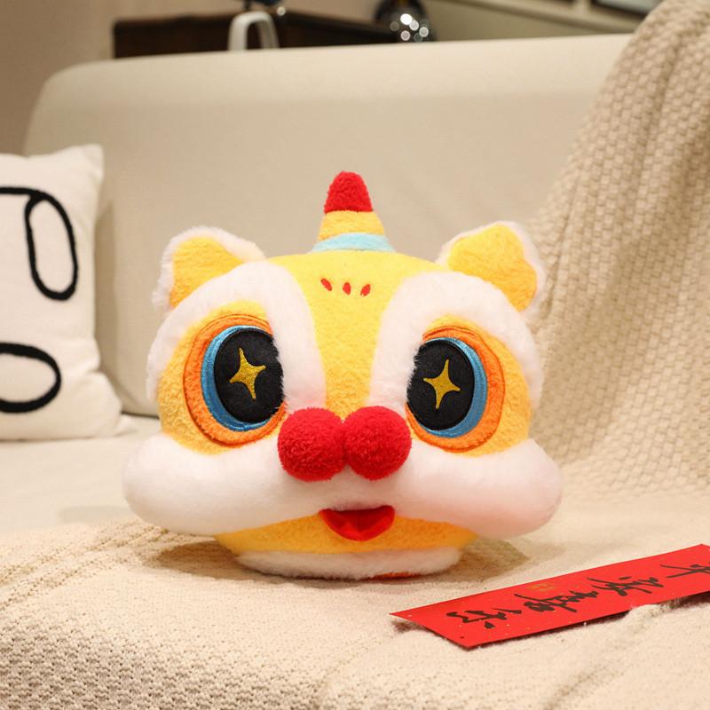 Chinese New Year Plush Sugar Cane Firework Decorative Dolls For Living Room And Sofa Decor