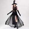 Halloween, New Witch Vampire Witch Black Dress, Masquerade Party Costume