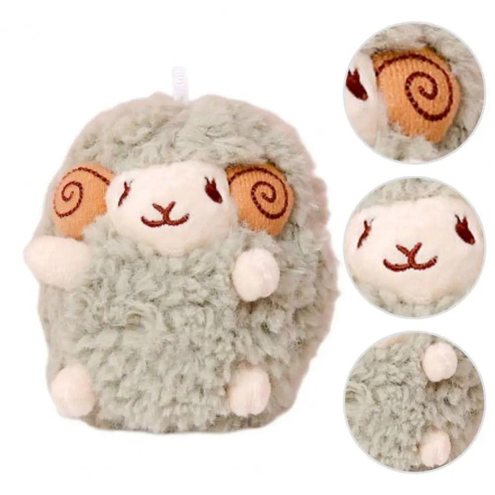 Lamb Sheep Plush Pendant Mini Sheep Soft Lamb Doll Ornament  Friends Birthday Gifts