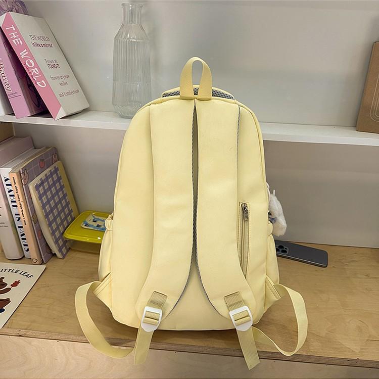 School bag 2025 new high school students high value school bag niche cute girl versatile large capacity travel backpack