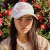 Mused L.B Emb Ball Cap - White