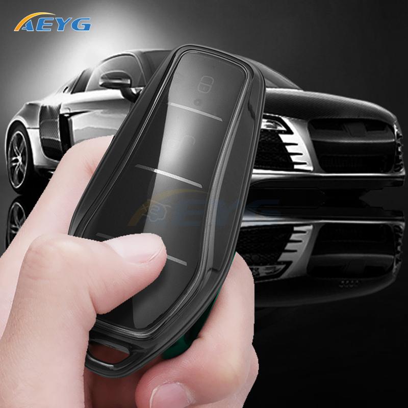 Tpu Car Key Case Cover Shell Fob For Byd Tang Ev600 Han Ev Yuan Atto 3 Song Plus Pro Max Dmi Qin Key Chain Accessories
