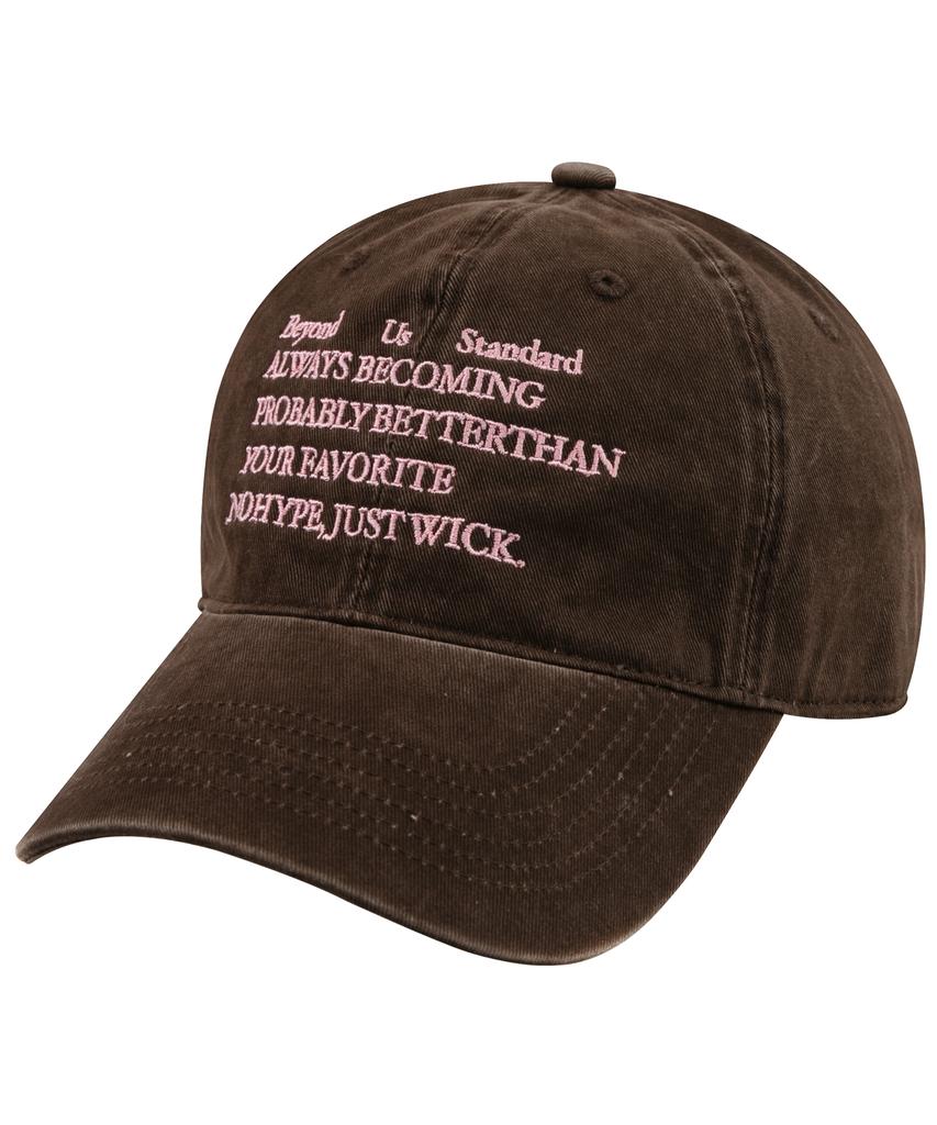 Wig Nohype Cation Washed Ball Cap