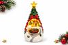 Christmas Decoration Christmas Tree Led With Rotating Train House Usb 26