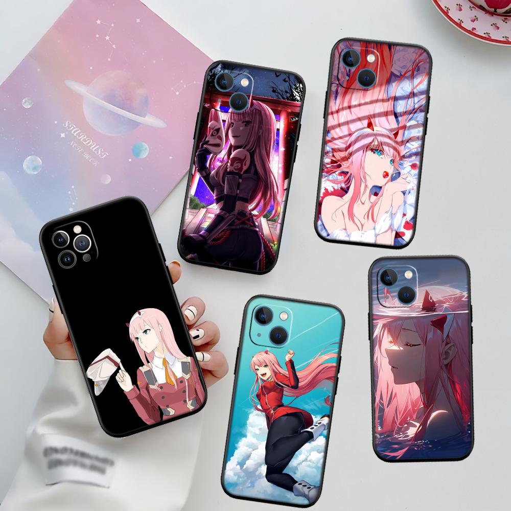 RA34 Zero Two New High-End Shell Phone Case for Redmi Note 10 11 12 Pro Max 10S 10C 10T 11A 11S 12S 12C
