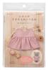 Hamanaka Hamanaka Craft Kit "Fluffy Dress-Up Plush Doll with Shoulder Ribbon Dress H481-505"