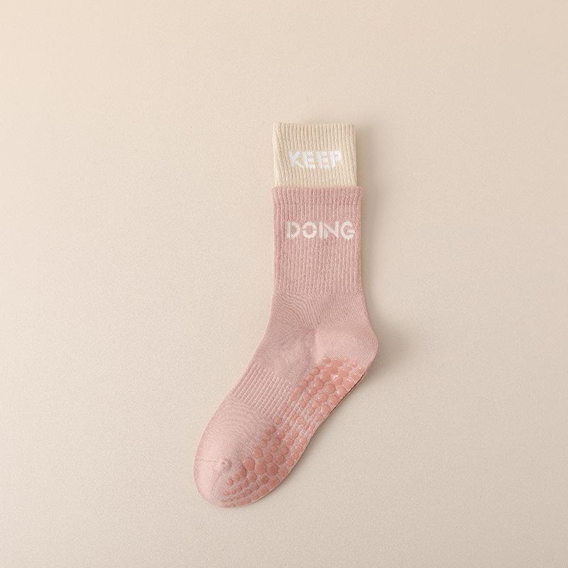 Yoga Socks, Women's Pants, Fitness and Sports, Yoga Anti-slip Socks, Thickened Fake, Two Pieces, Skipping Rope and Dancing Socks