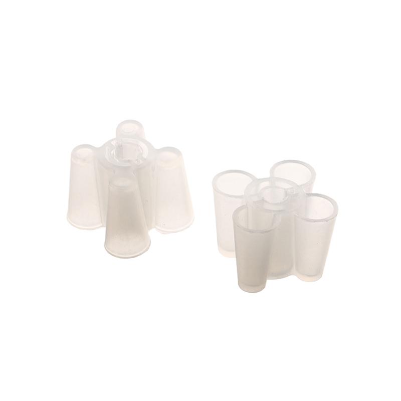 4/8/12 Pezzi Adattatore Filo Macchina da Cucire Porta Bobina in Plastica Supporto per Bobine da Ricamo Accessori per Cucito