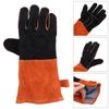 1 Pair Labor Protection Work Safety Glove Anti-Heat Welder Gloves  Welding Gauntlets
