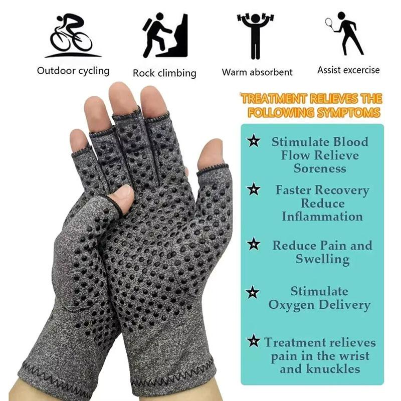 Xiaomi Compression Arthritis Gloves Wrist Support Brace Carpal Tunnel Pain Relief Women Men Therapy Wristband Anti-Slip Work Gloves