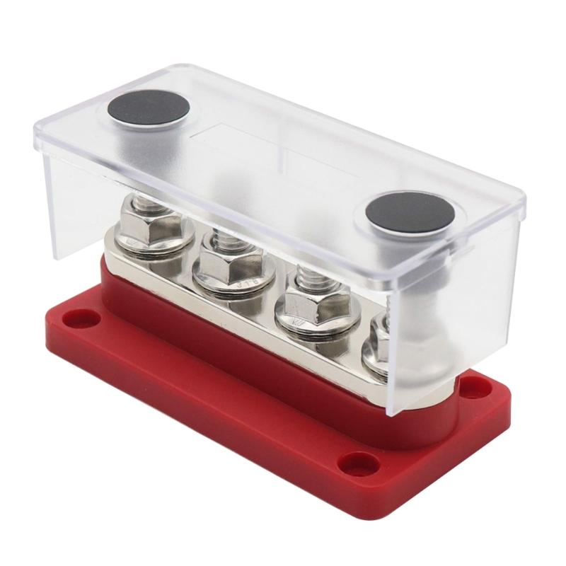 Bus Bar 300A 600A Terminals Power Distribution Block Busbar for Car Boat Pickup