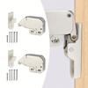 2PCS Wardrobe Catch Latch Automatic Spring Lock For Cabinet Spring Bounce Door Deadbolt Furniture Rebound Device Hardware