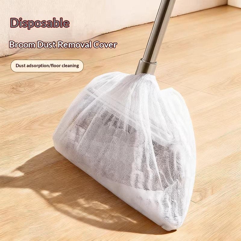 10/100Pcs Disposable Cover Dust Removal Cover Non-Woven Fabric For Sweeping, Cleaning, Wiping The Floor