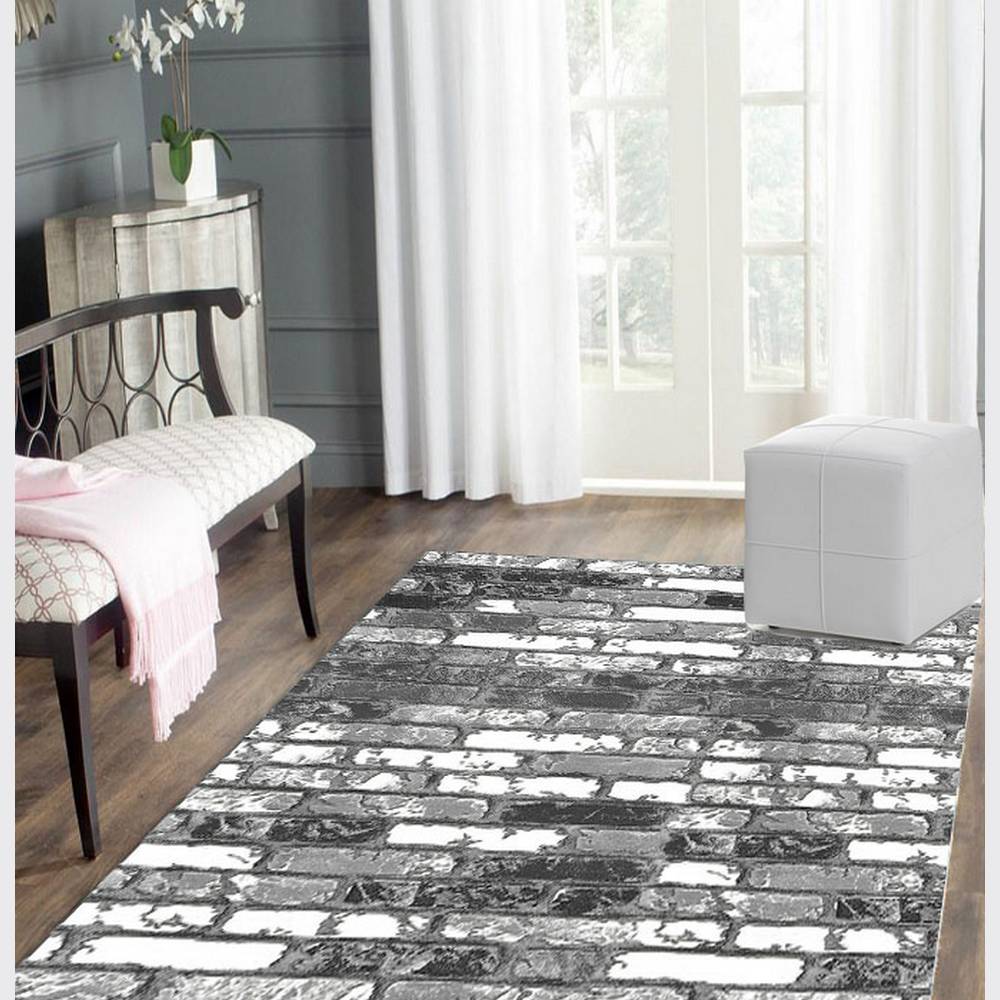 

Mosimoso Home H042 Digital Printed Dot Sole Carpet 50x80 cm