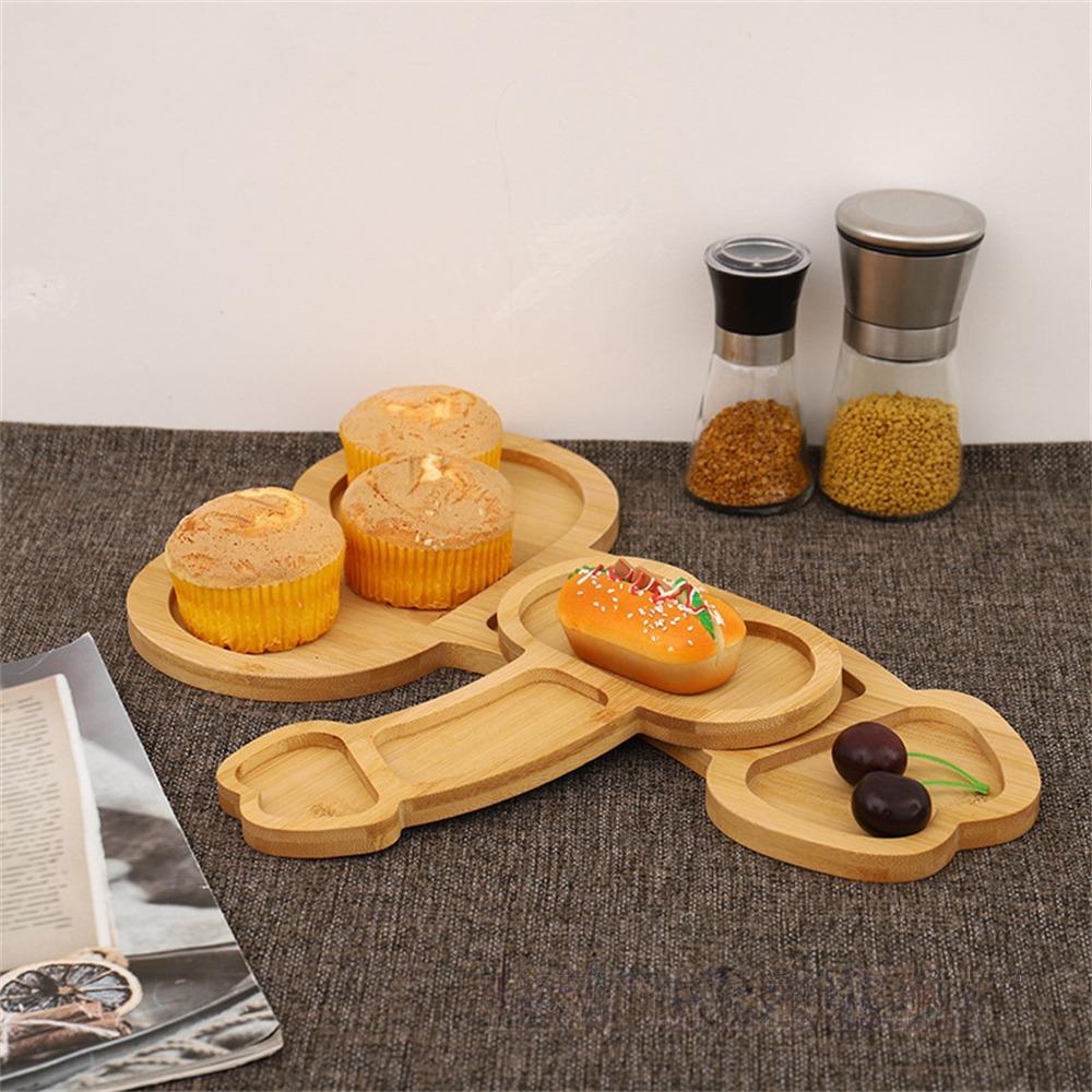 Tray Conscience Selection Solid And Practical Wooden Material Engraving Serving Plate Charcuterie Board Thickened Material
