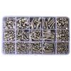 Stainless Steel 304 Round Head Hex Socket Screw & Nut Combo - 500pcs (M3, M4, M5)