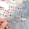 Abstract Funny Cat Jelly 3D Stickers for iPhone 17 Pro Max & Water Bottles